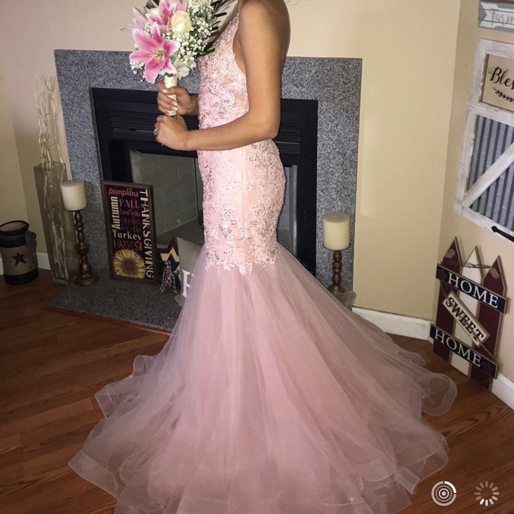 Jovani mermaid prom dress